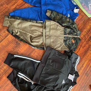 3 Bundled Track Suits for Toddler Boy sizes 12/18M